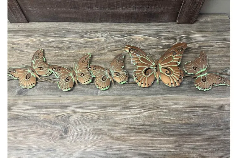 Metal Butterfly Wall Art by Sierra Pacific Crafts