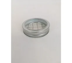 Metal Jar Lid with Grids – Silver