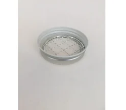 Metal Jar Lid with Grids – Silver