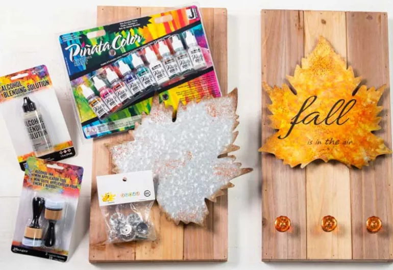 Metal Leaf Wall Décor with Copper Finish – Rustic Accent Piece