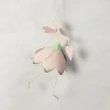 Metal Pink Fairy Ornament
