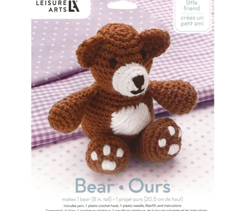 Mini Maker Bear Crochet Kit