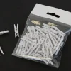 Mini White Plastic Clothespins – 48 Piece