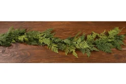 6′ Mixed Fern Garland – Faux Greenery