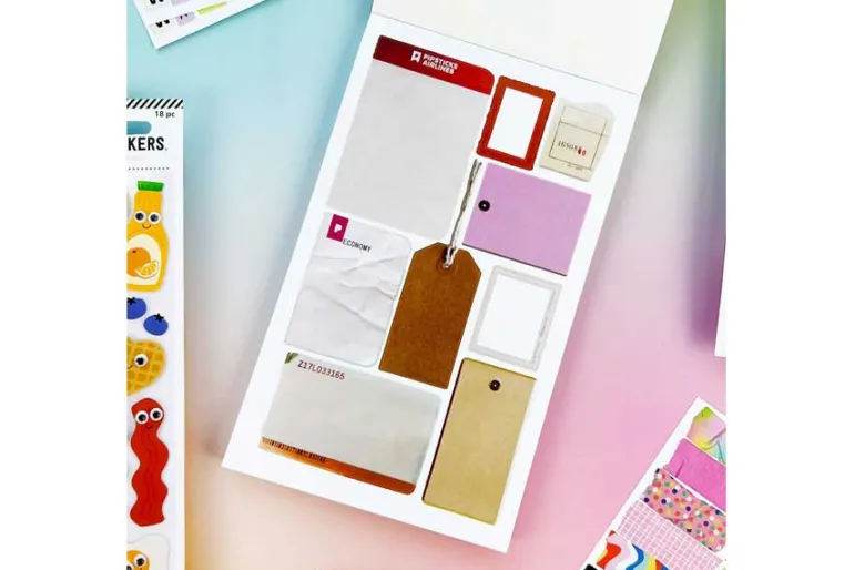 Mix & Match Junk Journal Sticker Book