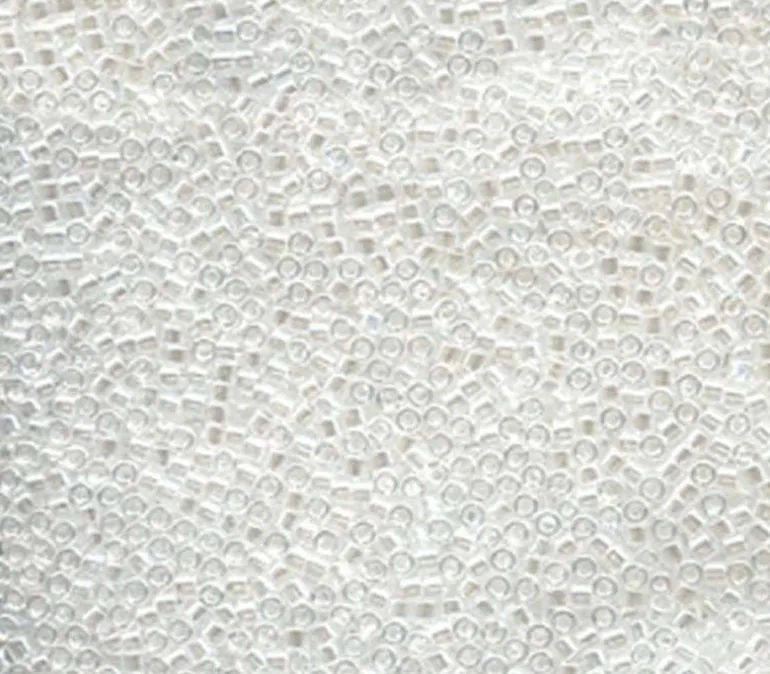 11/0 Miyuki Delica Seed Bead – Crystal Luster