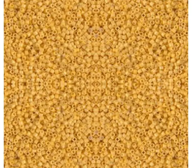 11/0 Miyuki Delica Seed Bead – Duracoat Opaque Banana
