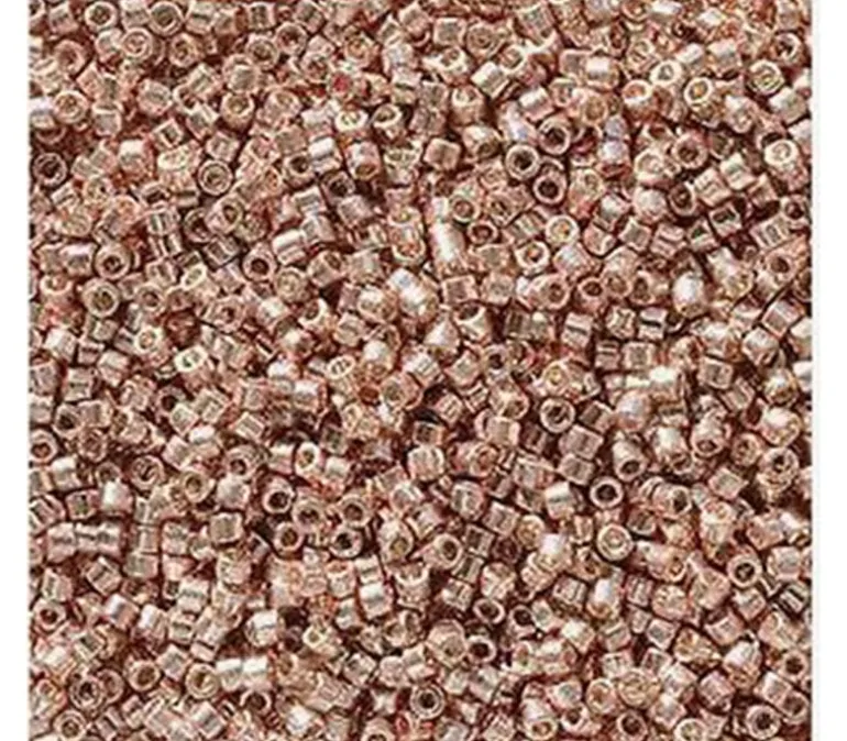 11/0 Miyuki Delica Seed Bead – Duracoat Galvanized Bright Copper