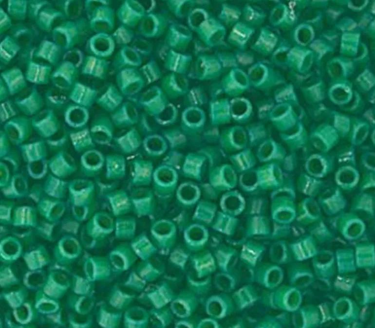 11/0 Miyuki Delica Seed Bead – Duracoat Opaque Spruce