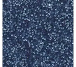 11/0 Miyuki Delica Seed Bead – Dyed Dusk Blue Silk Satin