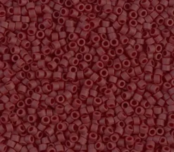 11/0 Miyuki Delica Seed Bead – Matte Opaque Currant