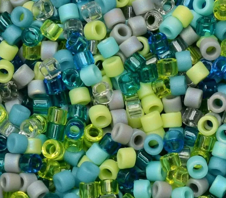 11/0 Miyuki Delica Seed Bead – Mixed Caribbean Waters