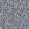 11/0 Miyuki Delica Seed Bead – Opaque Ghost Grey AB
