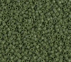 11/0 Miyuki Delica Seed Bead – Opaque Avocado