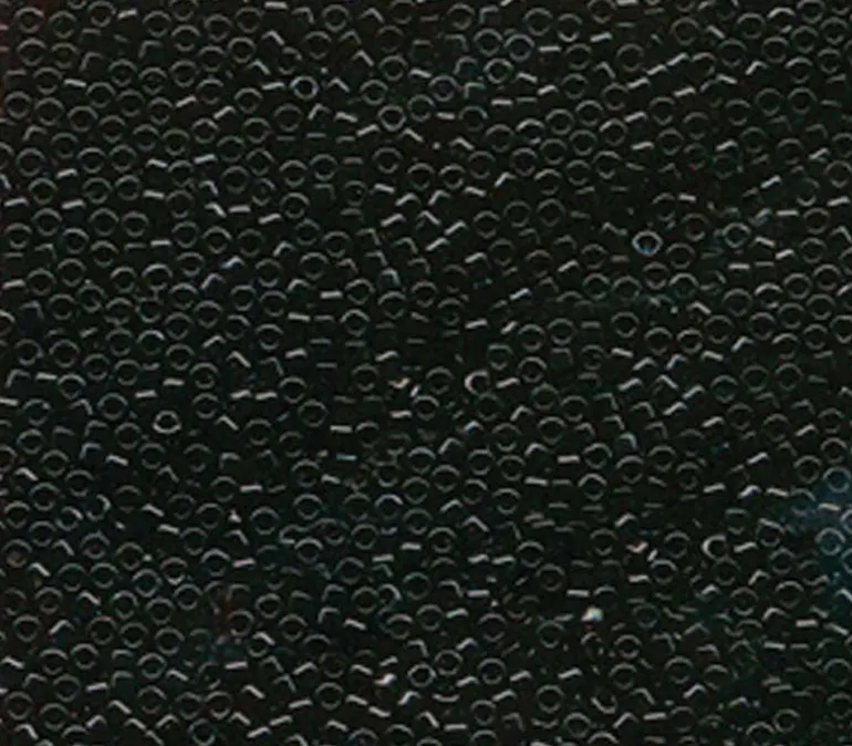 11/0 Miyuki Delica Seed Bead – Opaque Black