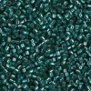 11/0 Miyuki Delica Seed Bead – Silver Lined Teal Dyed