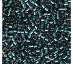 11/0 Miyuki Delica Seed Bead – Sparkling Aqua Green Lined Teal AB