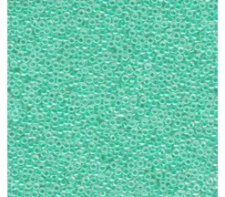 15/0  Miyuki Round Seed Bead – Aqua Green Ceylon