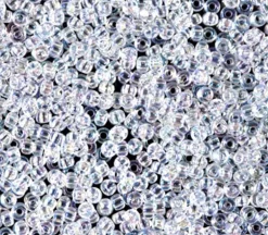 11/0 Miyuki Round Seed Bead – Crystal AB