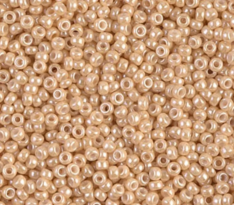 11/0 Miyuki Round Seed Bead – Dark Beige Ceylon