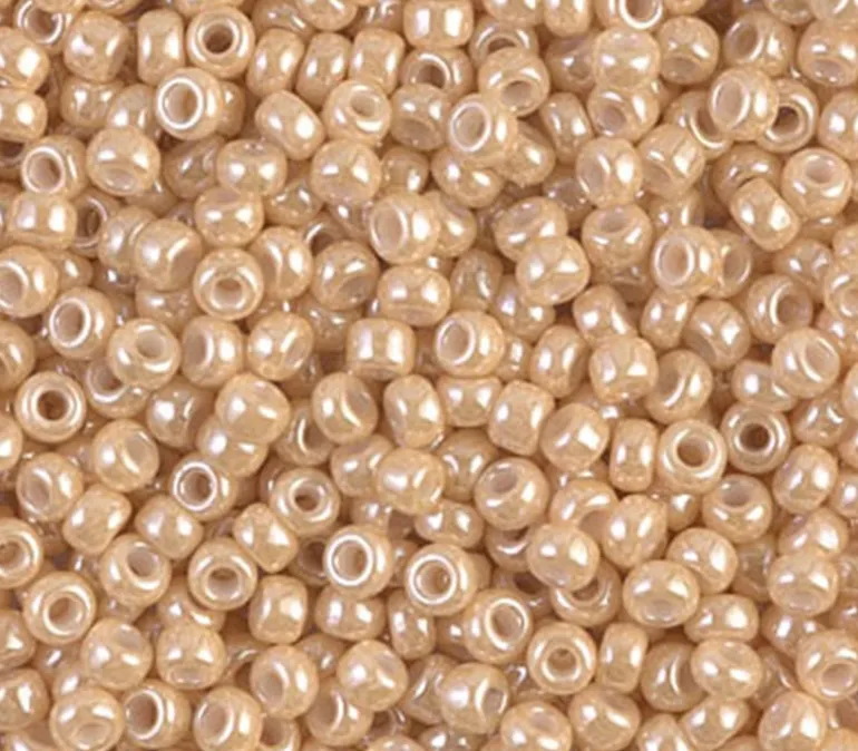 8/0 Miyuki Round Seed Bead – Dark Beige Ceylon