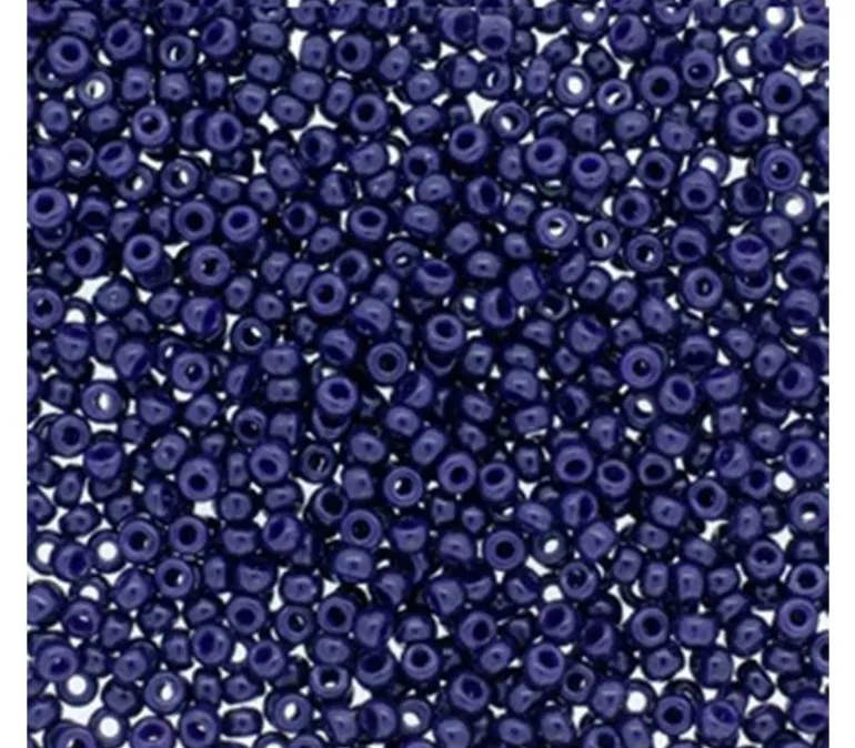 15/0 Miyuki Round Seed Bead – Duracoat Dark Navy Blue