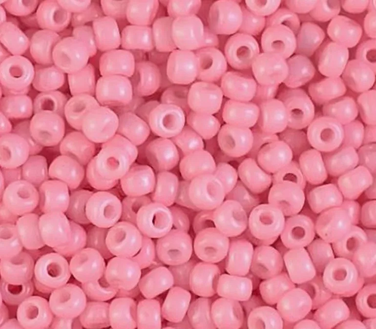 8/0 Miyuki Round Seed Bead – Duracoat Opaque Ballerina