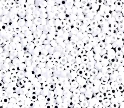 11/0 Miyuki Round Seed Bead – Matte Opaque White
