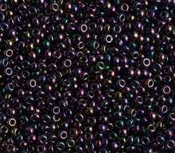 11/0 Miyuki Round Seed Bead – Metallic Purple Iris