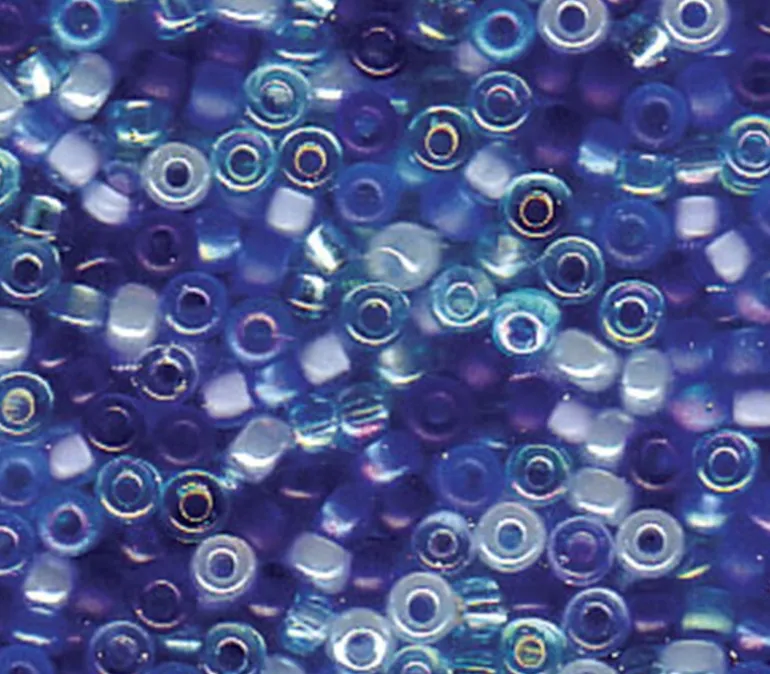 11/0 Miyuki Round Seed Bead – Mix Blue Tones