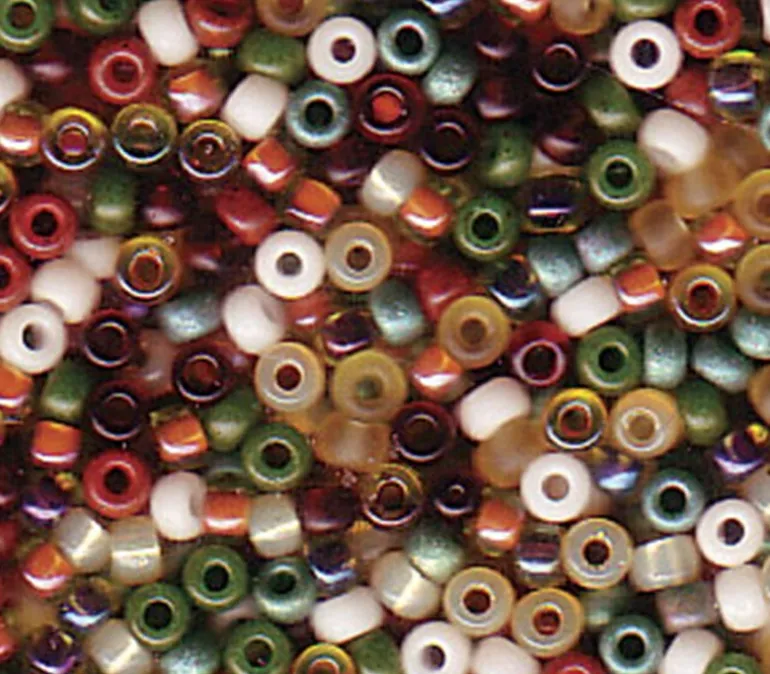 11/0 Miyuki Round Seed Bead – Mix Earthtone