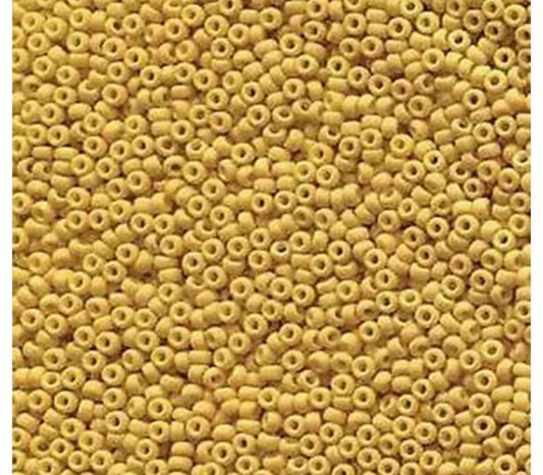 11/0 Miyuki Round Seed Bead – Opaque Canary