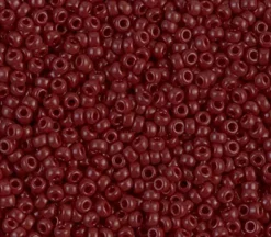 11/0  Miyuki Round Seed Bead – Opaque Chocolate Brown