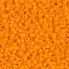 11/0  Miyuki Round Seed Bead – Opaque Light Orange