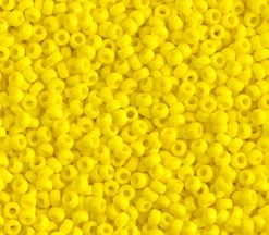 11/0 Miyuki Round Seed Bead – Opaque Yellow