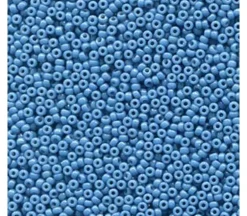 15/0  Miyuki Round Seed Bead – Opaque Dyed Dark Blue