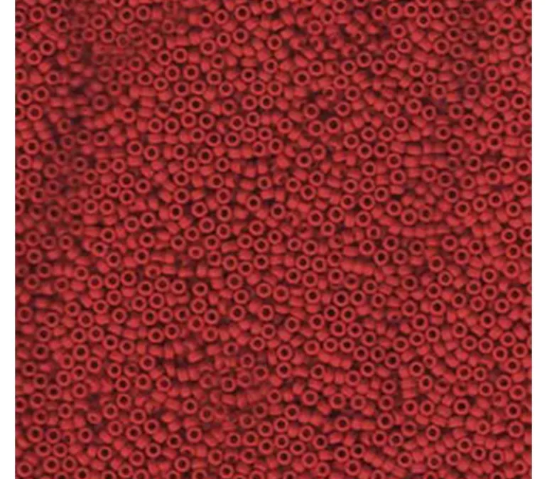 15/0 Miyuki Round Seed Bead – Opaque Red