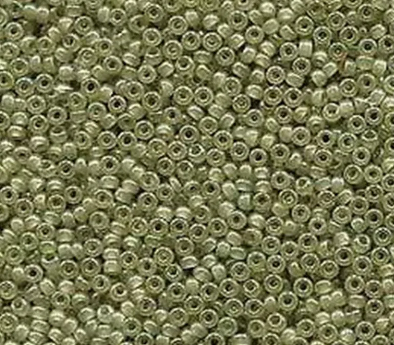 11/0 Miyuki Round Seed Bead – Translucent Celery