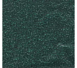15/0  Miyuki Round Seed Bead – Transparent Emerald