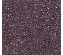 15/0  Miyuki Round Seed Bead – Transparent Smokey Amethyst