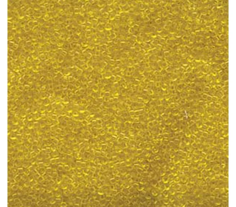15/0 Miyuki Round Seed Bead – Transparent Yellow