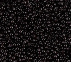 11/0 Miyuki Round Seed Bead – Transparent Extra Dark Smoky Amethyst