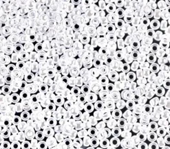 11/0 Miyuki Round Seed Bead – White Ceylon