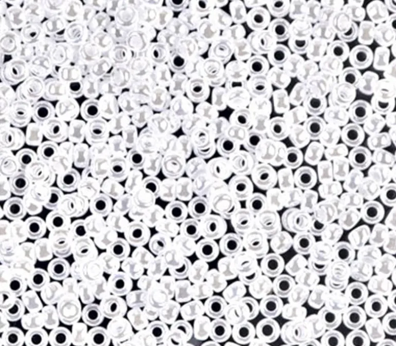 11/0 Miyuki Round Seed Bead – White Ceylon