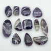 25-35mm Amethyst Chevron Cabochons