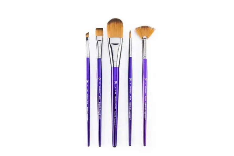 Moderna 77 Art Brushes – 5pc Angular Variety Set