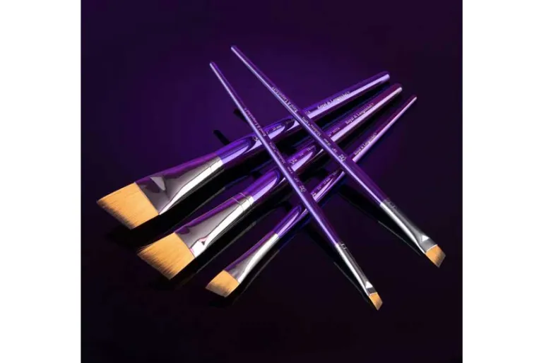 Moderna 77 Art Brushes – 5pc Angular Set