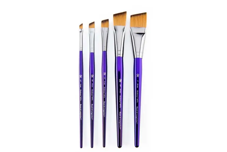 Moderna 77 Art Brushes – 5pc Angular Set