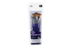 Moderna 77 Art Brushes – 5pc Oval Wash Variety Set