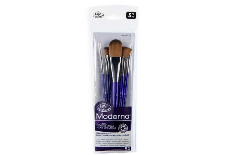 Moderna 77 Art Brushes – 5pc Stroke Variety Set